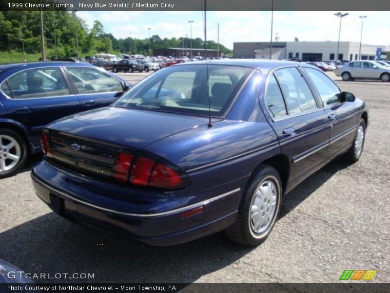 Navy Blue Metallic / Medium Gray 1999 Chevrolet Lumina