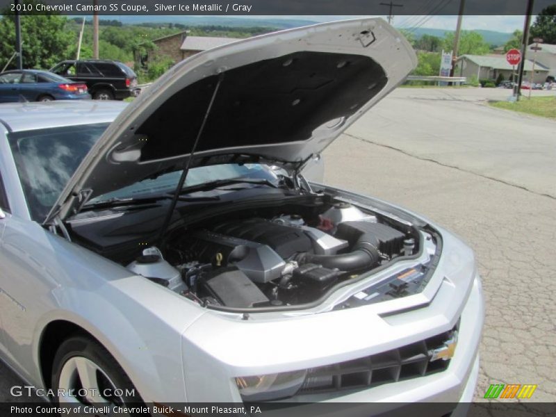 Silver Ice Metallic / Gray 2010 Chevrolet Camaro SS Coupe