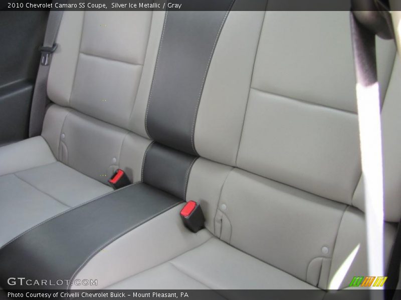 Silver Ice Metallic / Gray 2010 Chevrolet Camaro SS Coupe