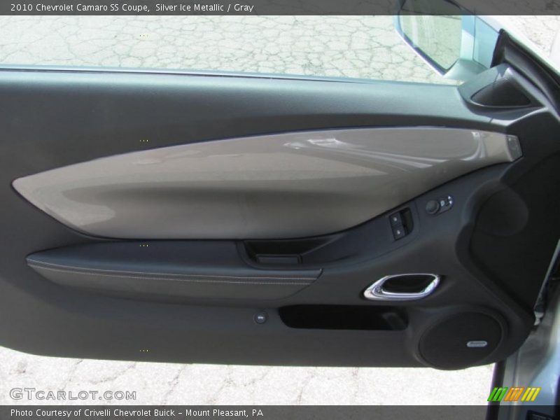 Silver Ice Metallic / Gray 2010 Chevrolet Camaro SS Coupe