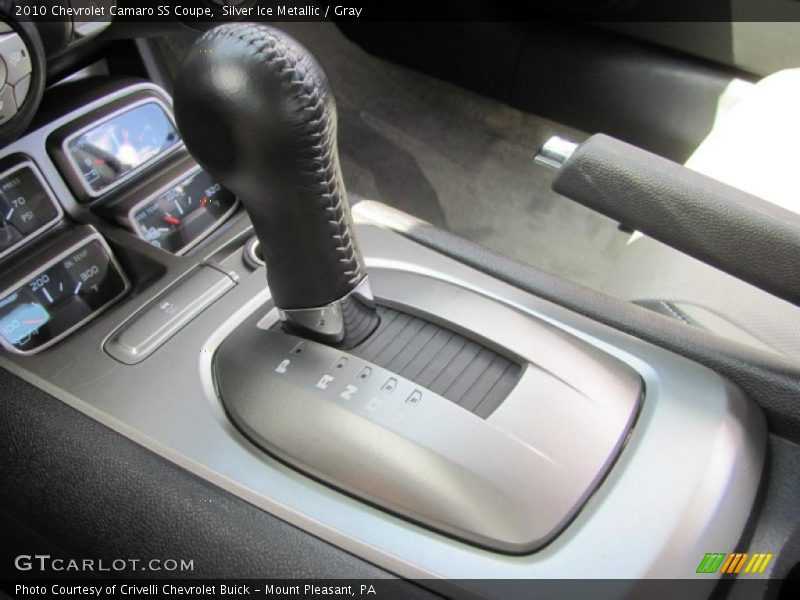 Silver Ice Metallic / Gray 2010 Chevrolet Camaro SS Coupe