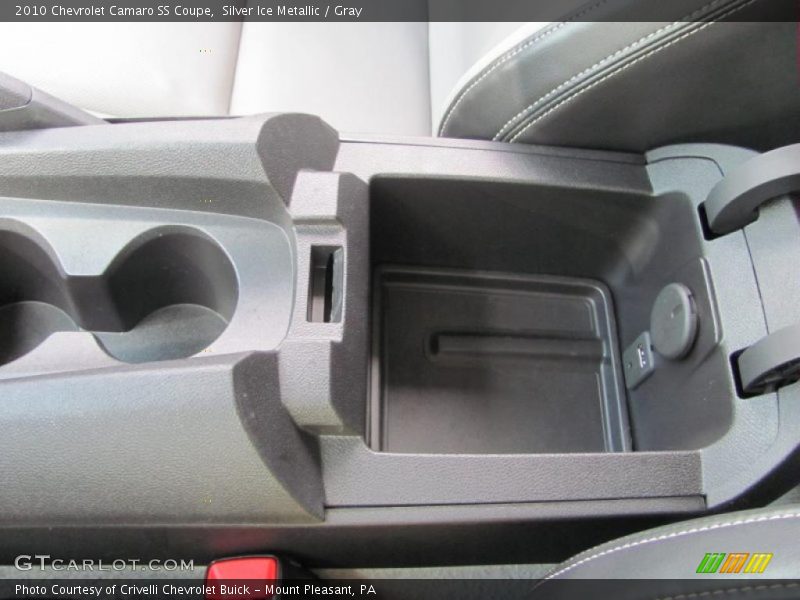 Silver Ice Metallic / Gray 2010 Chevrolet Camaro SS Coupe