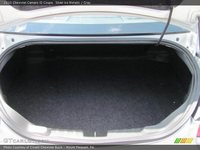 Silver Ice Metallic / Gray 2010 Chevrolet Camaro SS Coupe