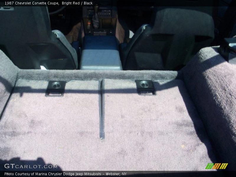 Bright Red / Black 1987 Chevrolet Corvette Coupe