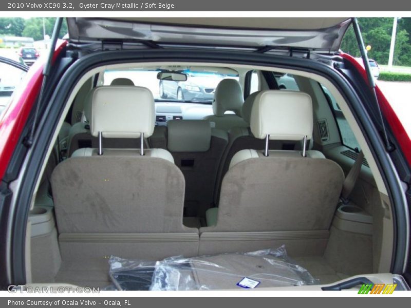 Oyster Gray Metallic / Soft Beige 2010 Volvo XC90 3.2