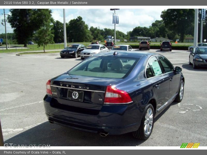 Caspian Blue Metallic / Sandstone 2010 Volvo S80 3.2