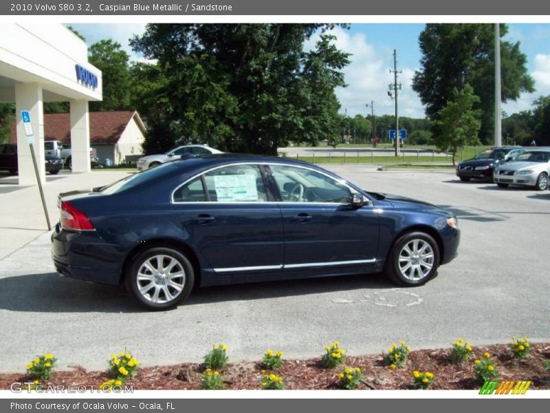 Caspian Blue Metallic / Sandstone 2010 Volvo S80 3.2