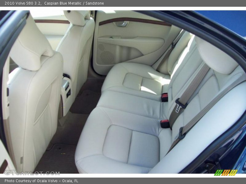 Caspian Blue Metallic / Sandstone 2010 Volvo S80 3.2
