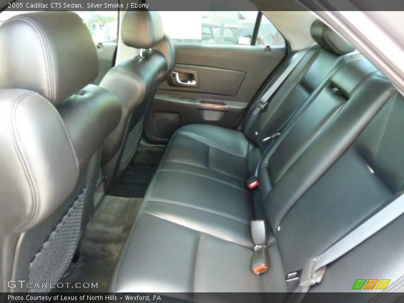 Silver Smoke / Ebony 2005 Cadillac CTS Sedan