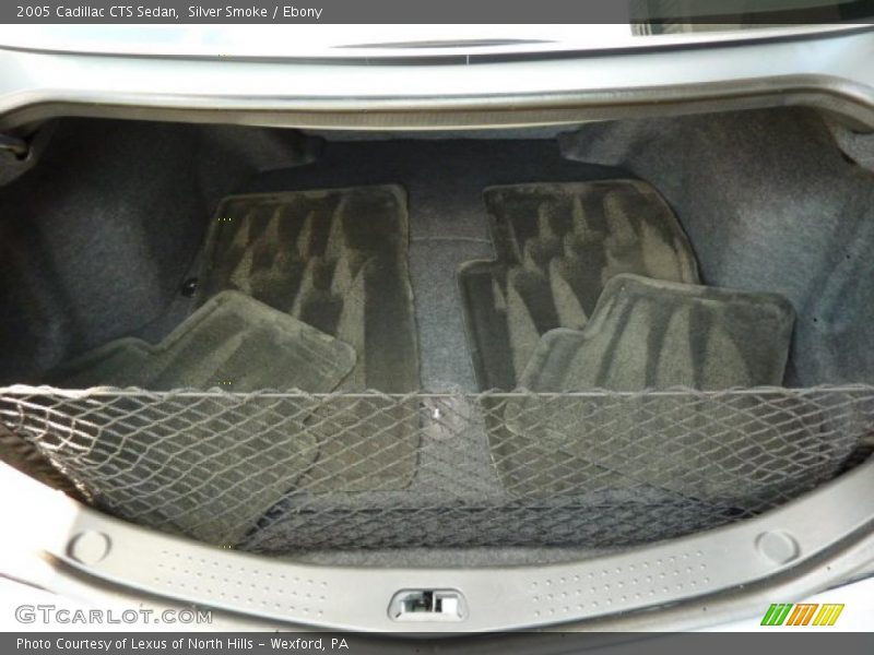 Silver Smoke / Ebony 2005 Cadillac CTS Sedan