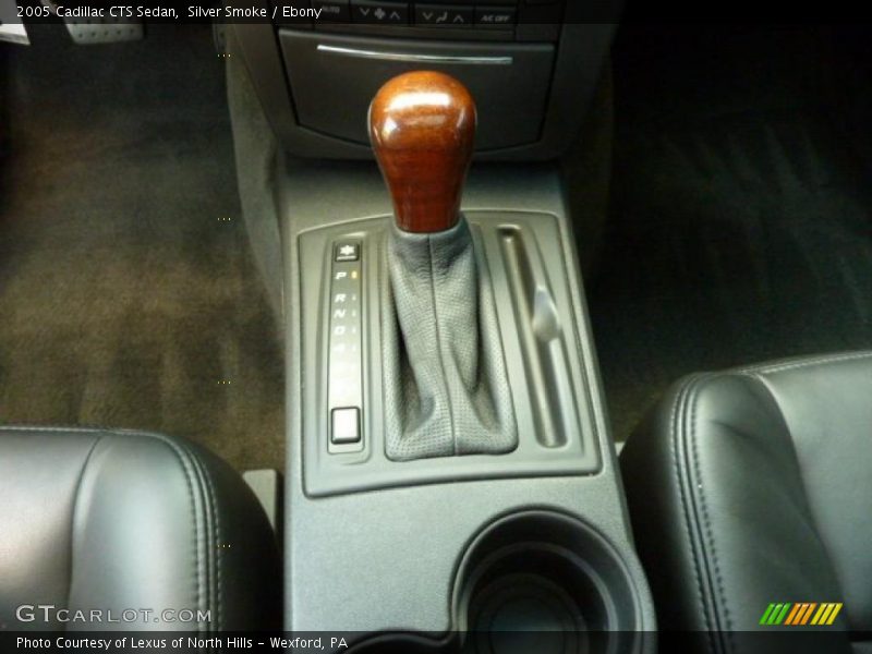 Silver Smoke / Ebony 2005 Cadillac CTS Sedan