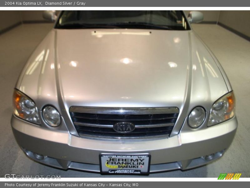 Diamond Silver / Gray 2004 Kia Optima LX