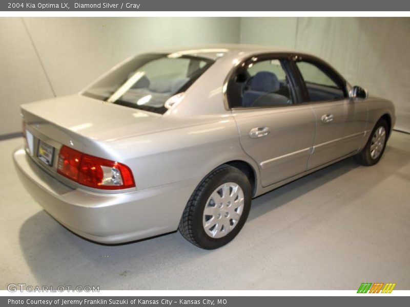 Diamond Silver / Gray 2004 Kia Optima LX