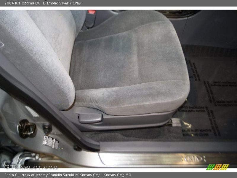 Diamond Silver / Gray 2004 Kia Optima LX