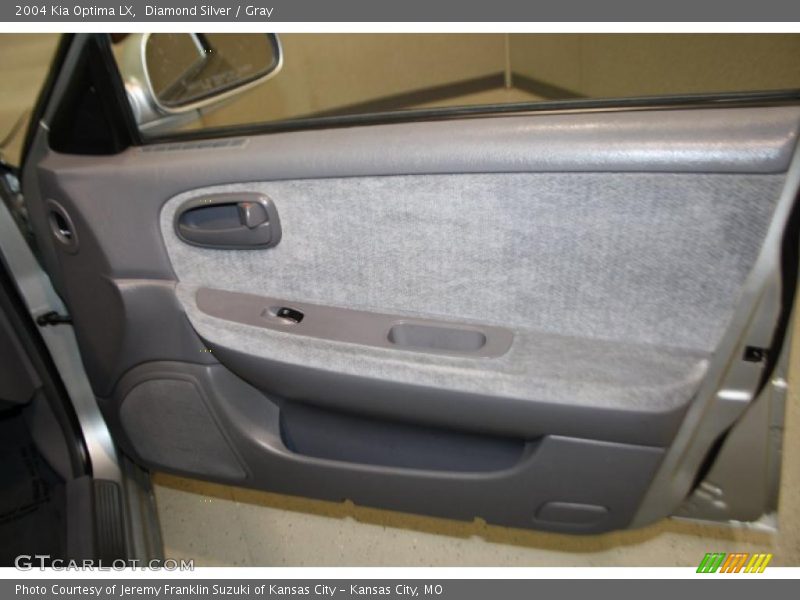 Diamond Silver / Gray 2004 Kia Optima LX