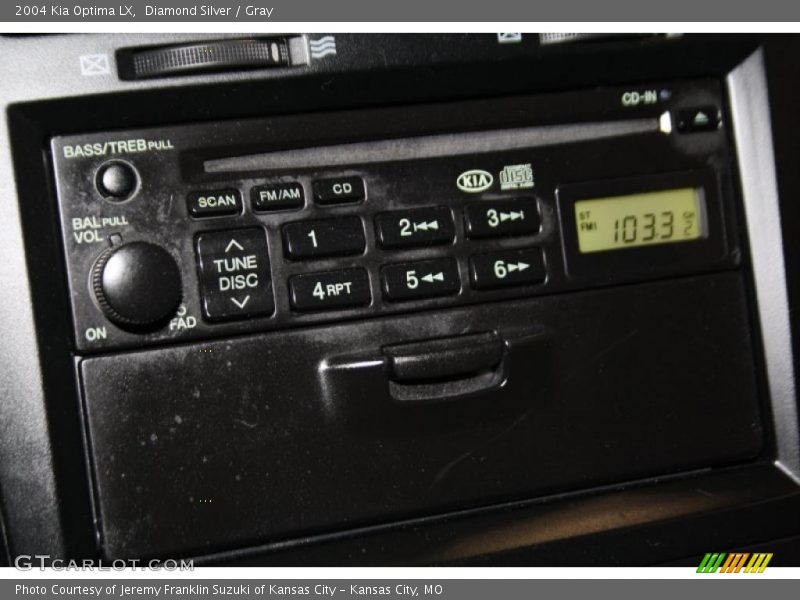 Diamond Silver / Gray 2004 Kia Optima LX