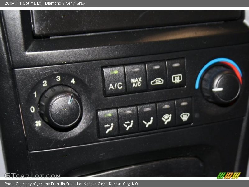 Diamond Silver / Gray 2004 Kia Optima LX