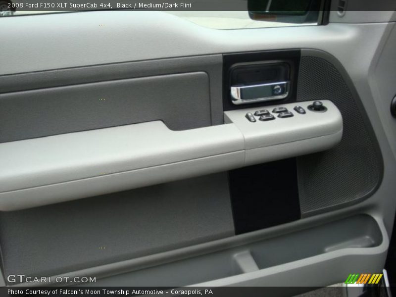Black / Medium/Dark Flint 2008 Ford F150 XLT SuperCab 4x4