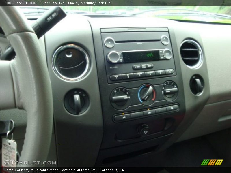 Black / Medium/Dark Flint 2008 Ford F150 XLT SuperCab 4x4