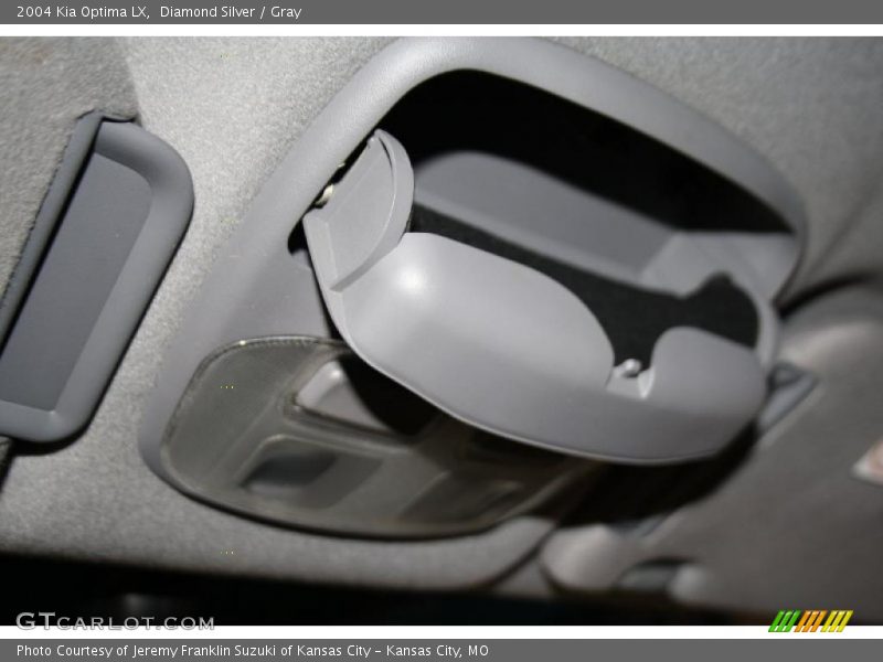 Diamond Silver / Gray 2004 Kia Optima LX