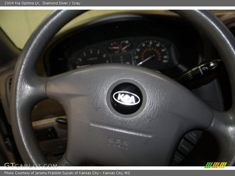Diamond Silver / Gray 2004 Kia Optima LX