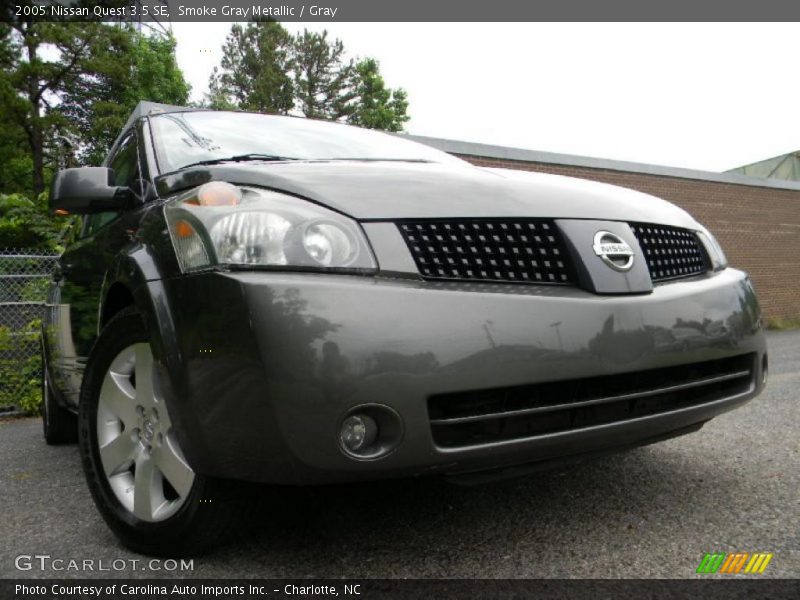 Smoke Gray Metallic / Gray 2005 Nissan Quest 3.5 SE