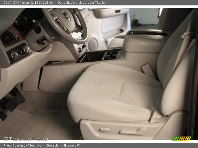 Deep Blue Metallic / Light Titanium 2007 GMC Yukon XL 1500 SLE 4x4