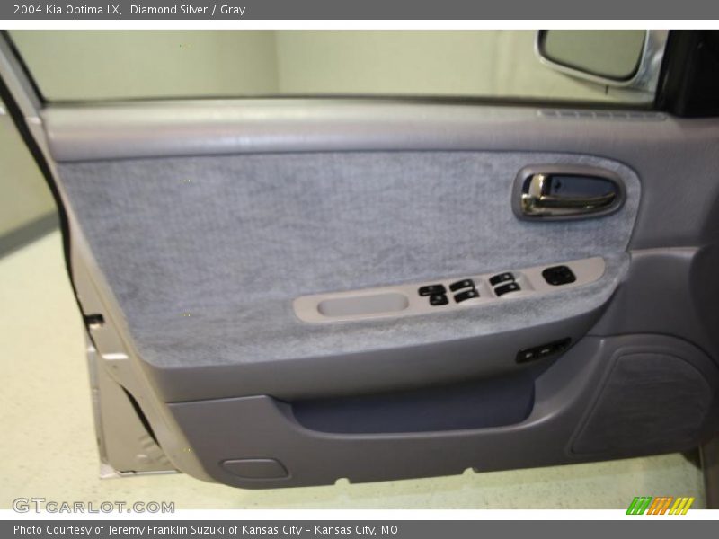 Diamond Silver / Gray 2004 Kia Optima LX