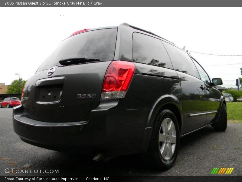 Smoke Gray Metallic / Gray 2005 Nissan Quest 3.5 SE