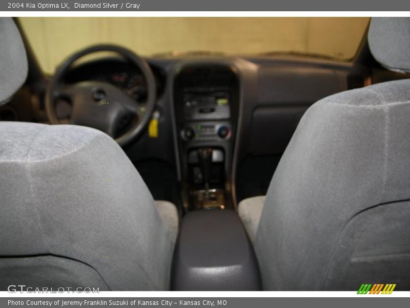 Diamond Silver / Gray 2004 Kia Optima LX