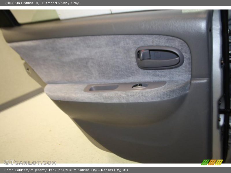 Diamond Silver / Gray 2004 Kia Optima LX