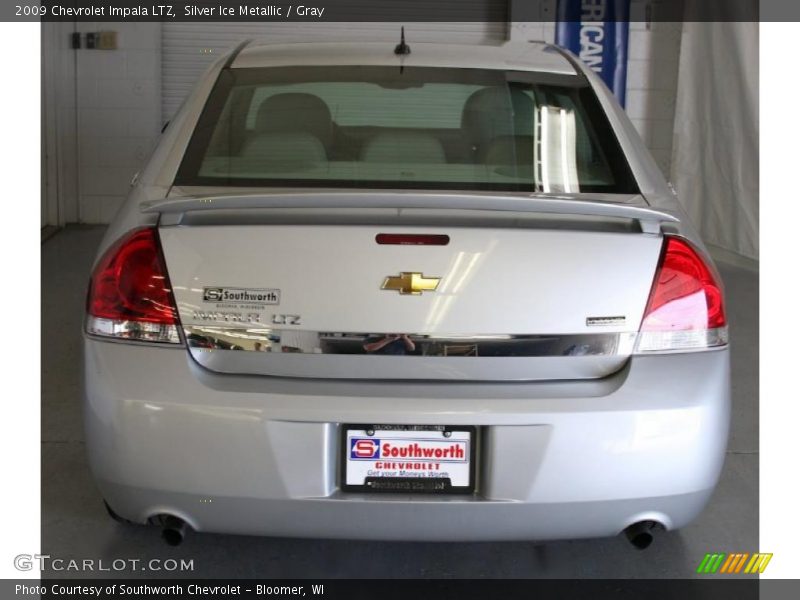 Silver Ice Metallic / Gray 2009 Chevrolet Impala LTZ
