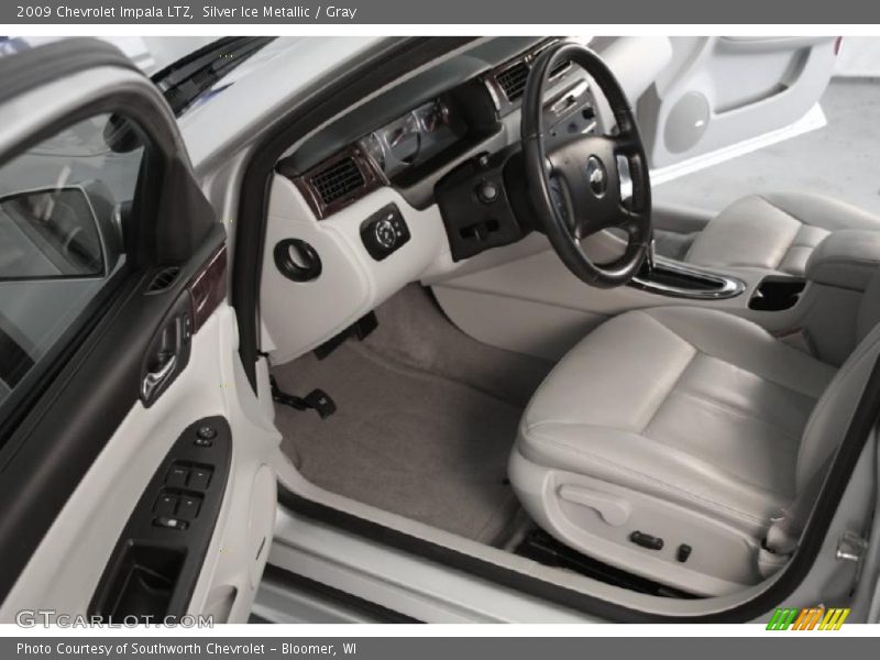Silver Ice Metallic / Gray 2009 Chevrolet Impala LTZ