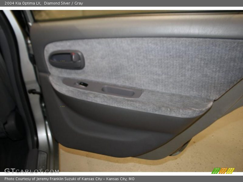 Diamond Silver / Gray 2004 Kia Optima LX