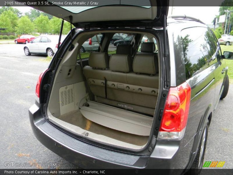 Smoke Gray Metallic / Gray 2005 Nissan Quest 3.5 SE