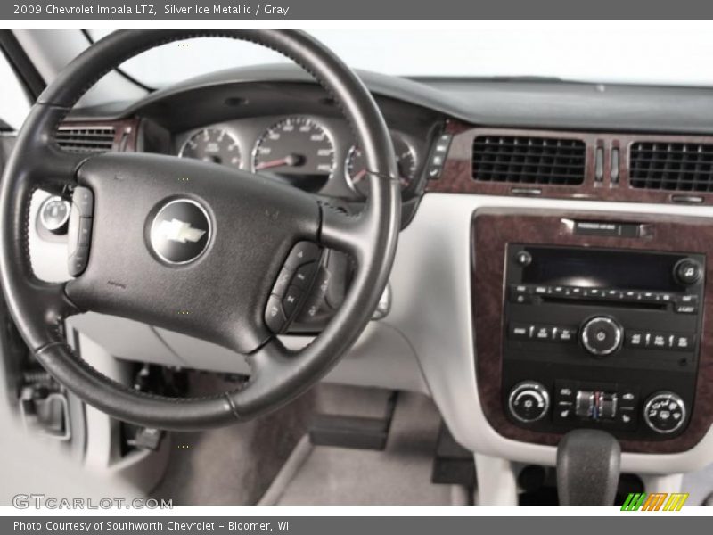 Silver Ice Metallic / Gray 2009 Chevrolet Impala LTZ
