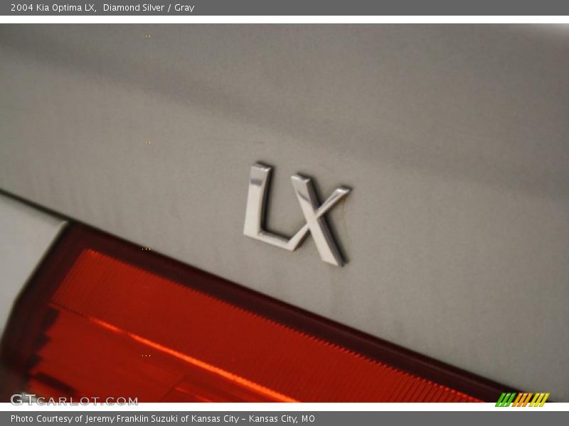 Diamond Silver / Gray 2004 Kia Optima LX