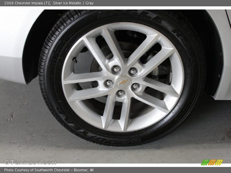 Silver Ice Metallic / Gray 2009 Chevrolet Impala LTZ