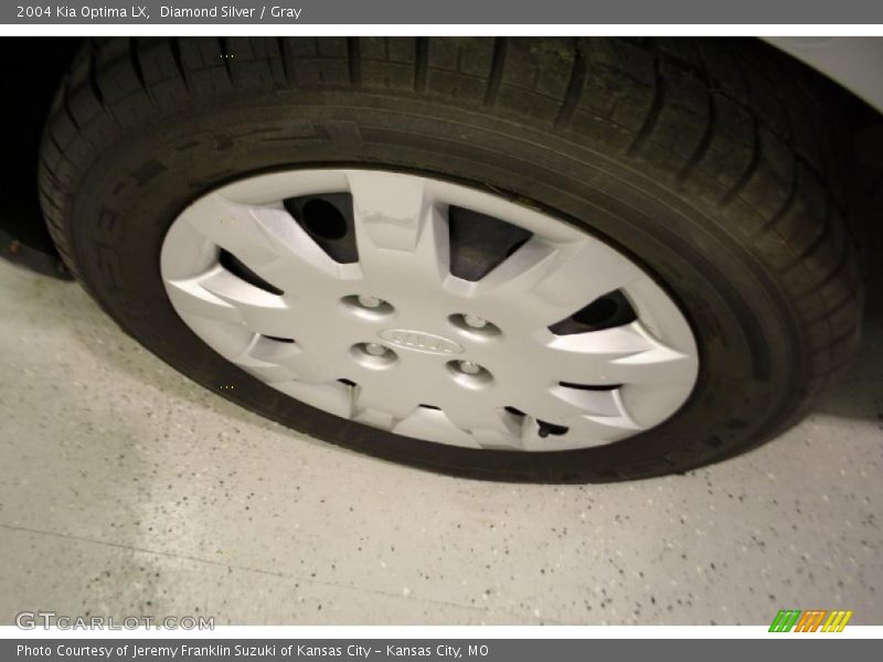 Diamond Silver / Gray 2004 Kia Optima LX