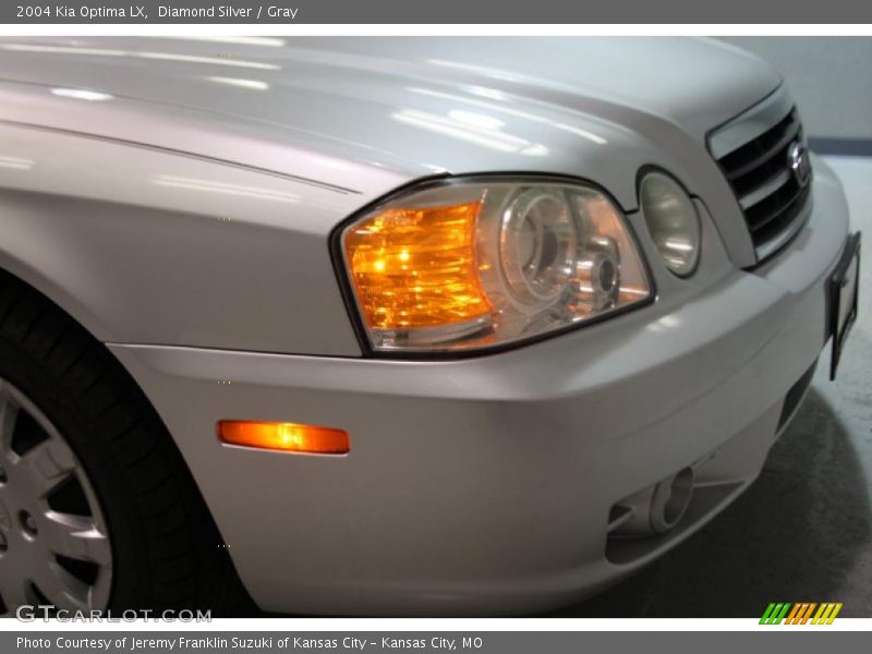 Diamond Silver / Gray 2004 Kia Optima LX