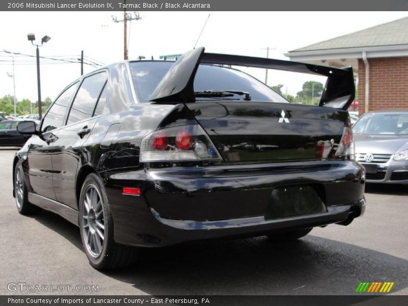 Tarmac Black / Black Alcantara 2006 Mitsubishi Lancer Evolution IX