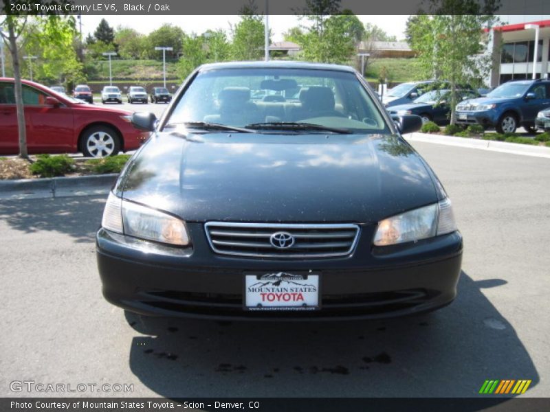 Black / Oak 2001 Toyota Camry LE V6