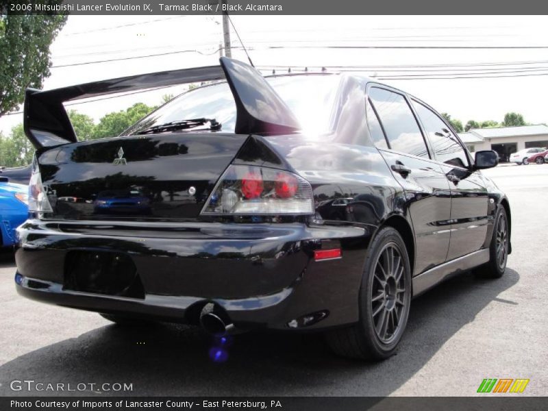 Tarmac Black / Black Alcantara 2006 Mitsubishi Lancer Evolution IX