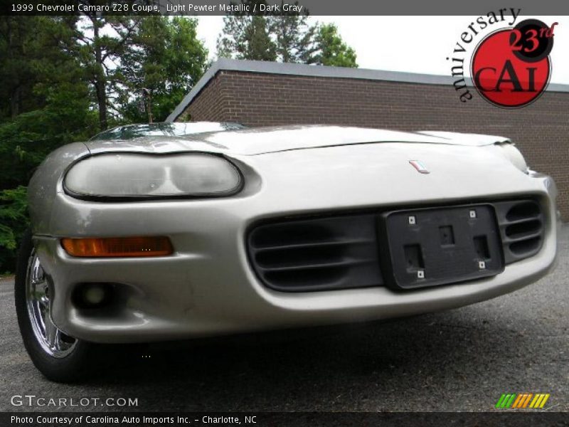 Light Pewter Metallic / Dark Gray 1999 Chevrolet Camaro Z28 Coupe