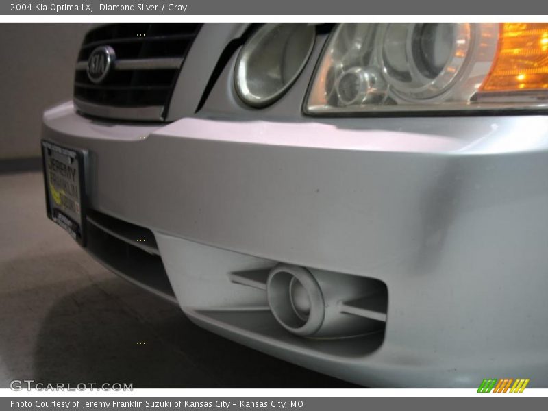 Diamond Silver / Gray 2004 Kia Optima LX