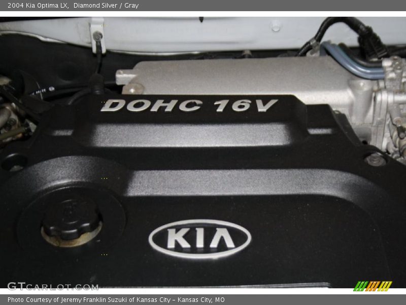 Diamond Silver / Gray 2004 Kia Optima LX