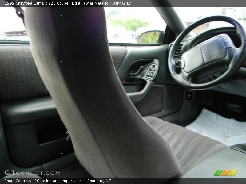 Light Pewter Metallic / Dark Gray 1999 Chevrolet Camaro Z28 Coupe