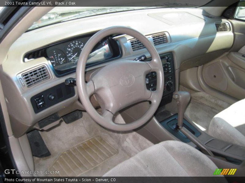 Black / Oak 2001 Toyota Camry LE V6
