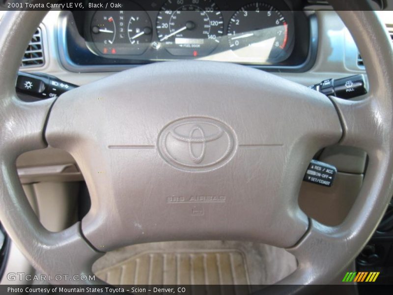 Black / Oak 2001 Toyota Camry LE V6