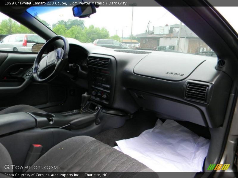 Light Pewter Metallic / Dark Gray 1999 Chevrolet Camaro Z28 Coupe